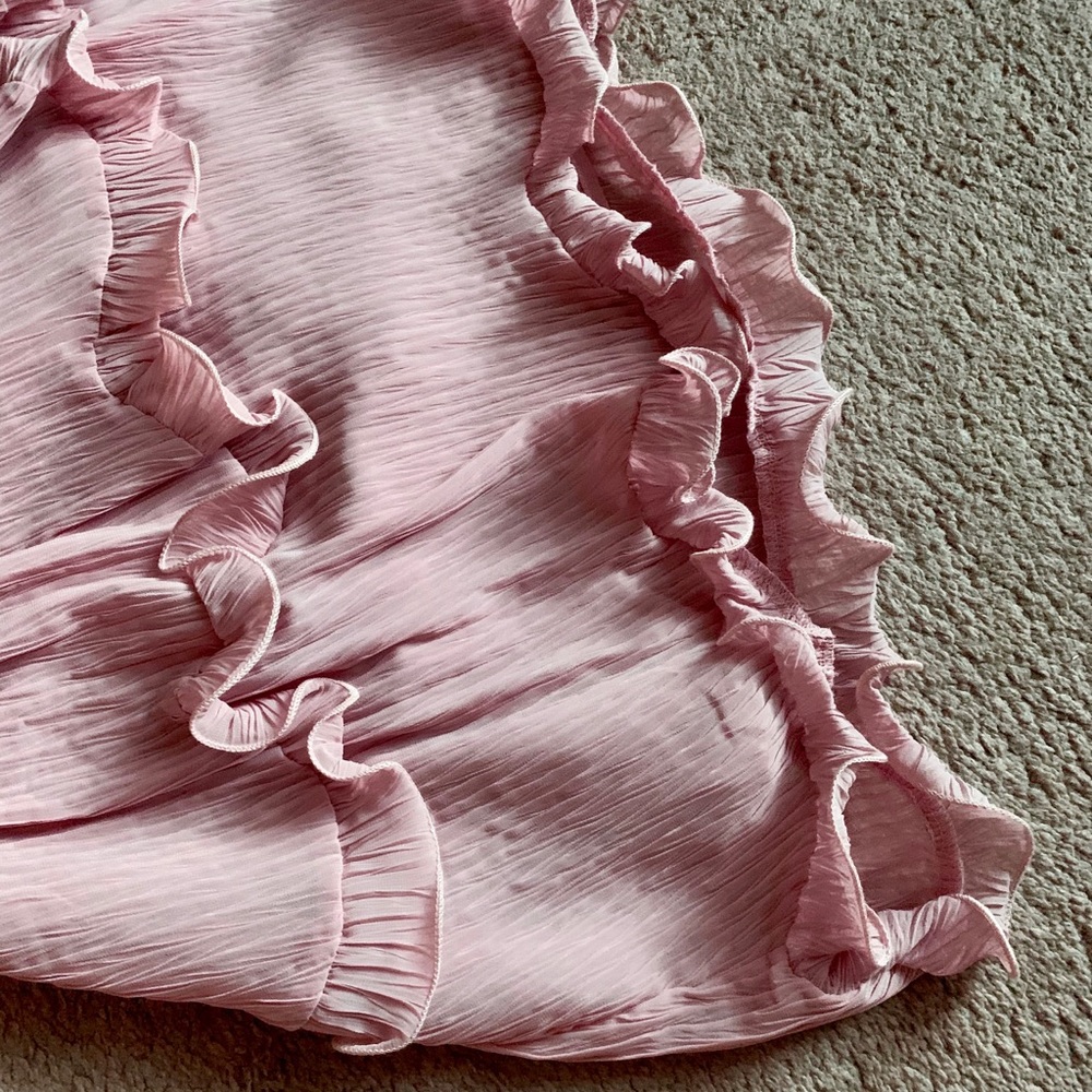 Ruffle Frill Chiffon Dress - Picture 9 of 9